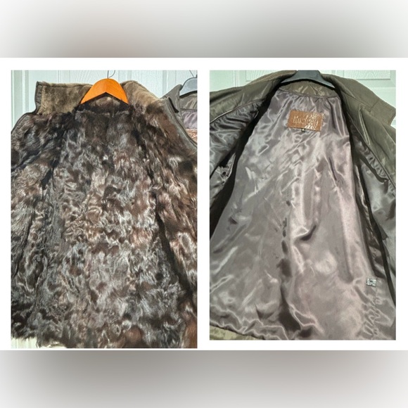 Rosleen 2 in 1 Jacket / Fur Genuine Leather / Acrylic lining/ Size Medium - Picture 14 of 15